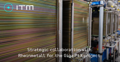 Strategic collaboration with Rheinmetall for the Giga PtX project